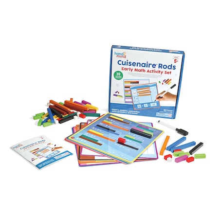 Hand2Mind Cuisenaire Rods Early Math Activity Set 96236